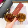 Gafas de sol de acetato de gran tamaño