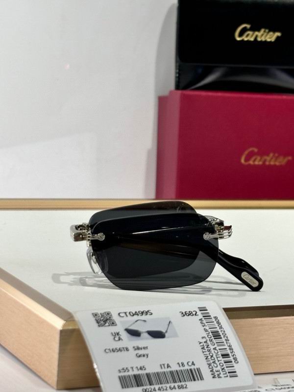 Gafas de sol rectangulares plegables sin montura