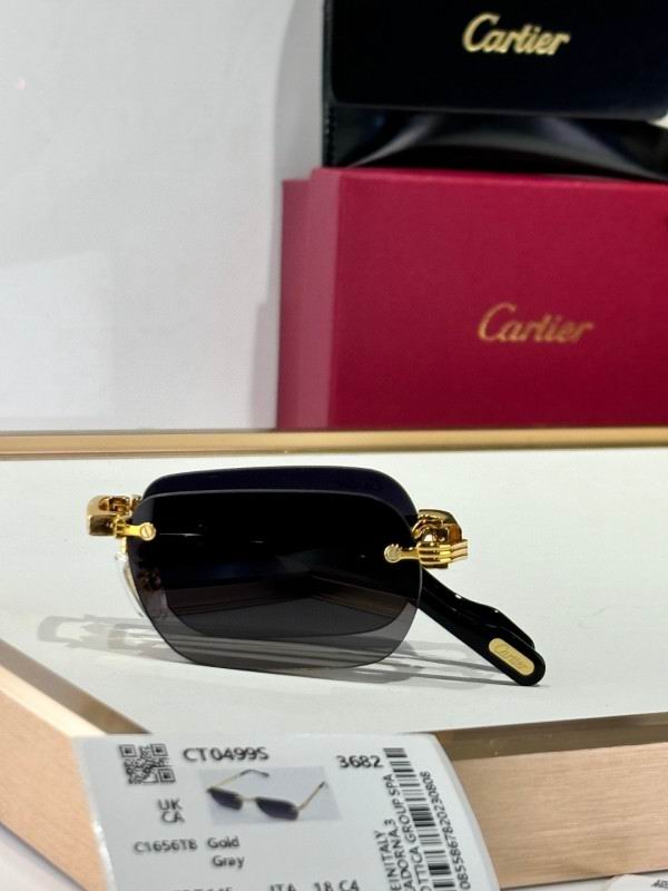 Gafas de sol rectangulares plegables sin montura