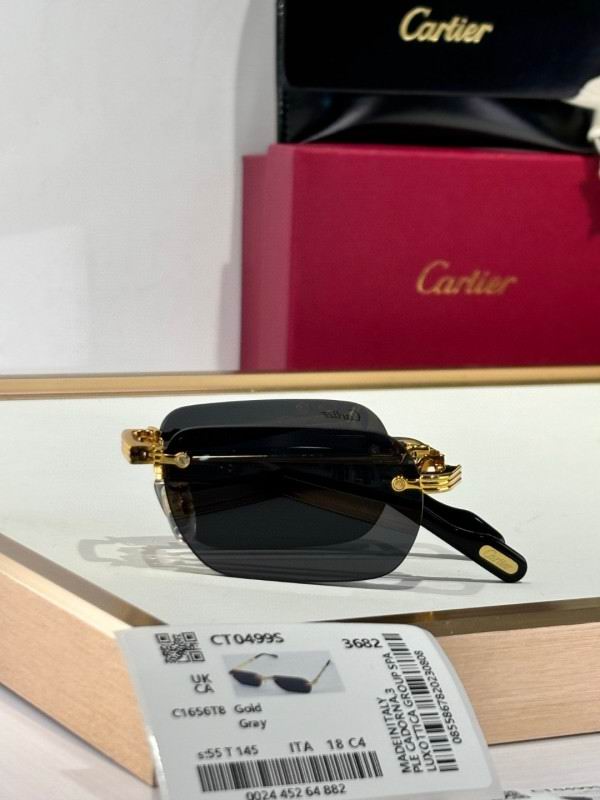 Gafas de sol rectangulares plegables sin montura