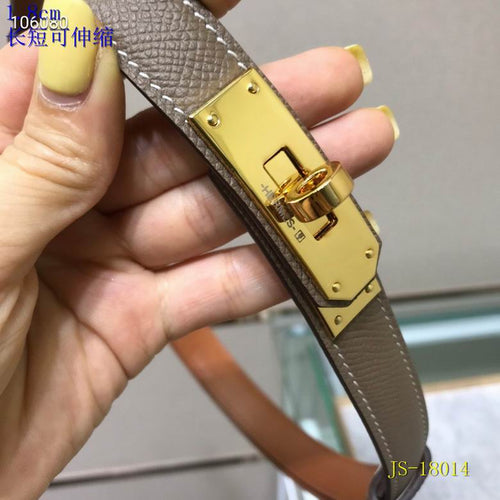 18MM Adjustable Leather Belt