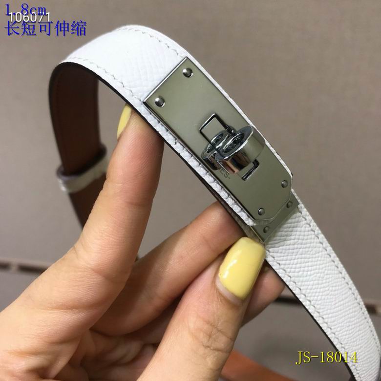 Adjustable 18MM Leather Belt