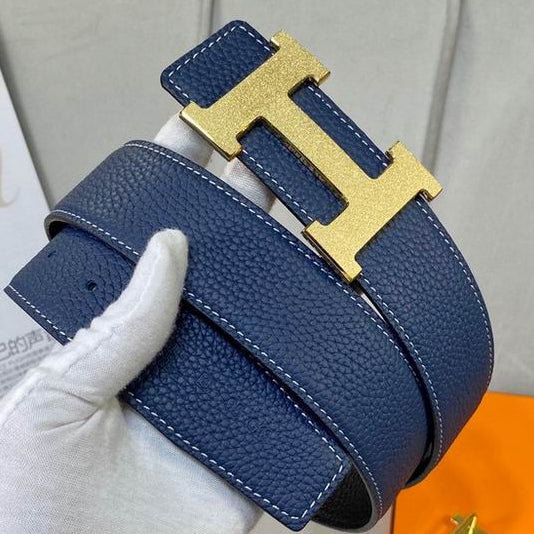 Cinturón Reversible Icónico de Piel