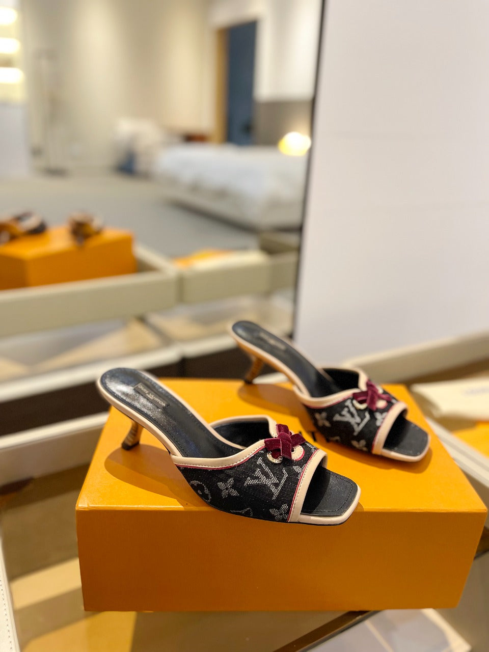 Kitten Heel Sandals