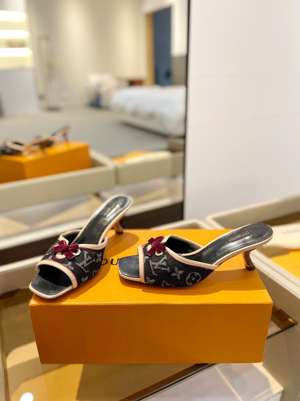 Kitten Heel Sandals