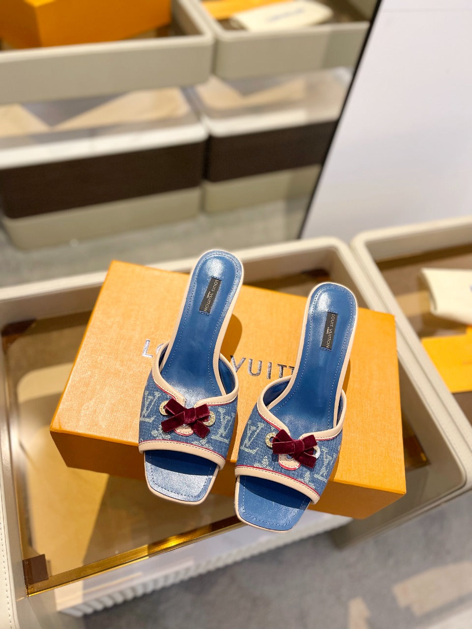 Kitten Heel Sandals