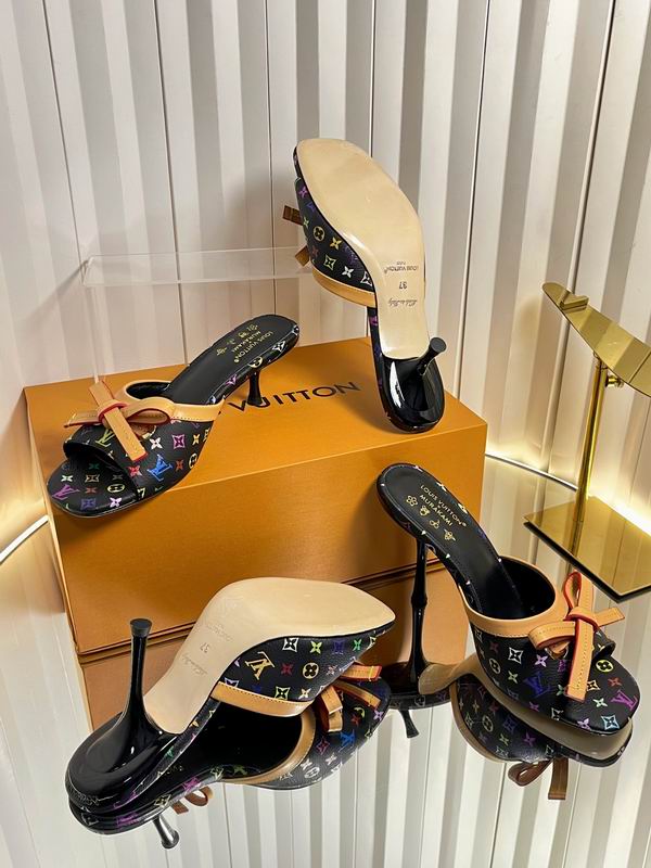 Sandalias de tacón con lazo