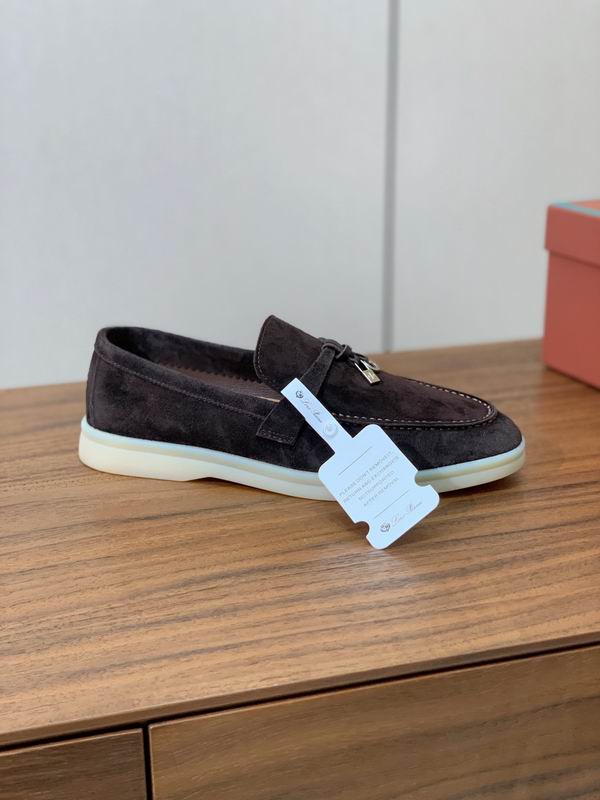 Mocasines de gamuza color chocolate