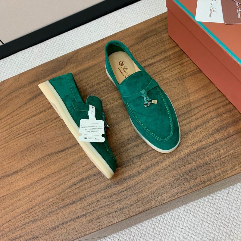 Zapatos de terciopelo esmeralda