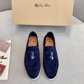 Mocassines Penny de ante azul oscuro