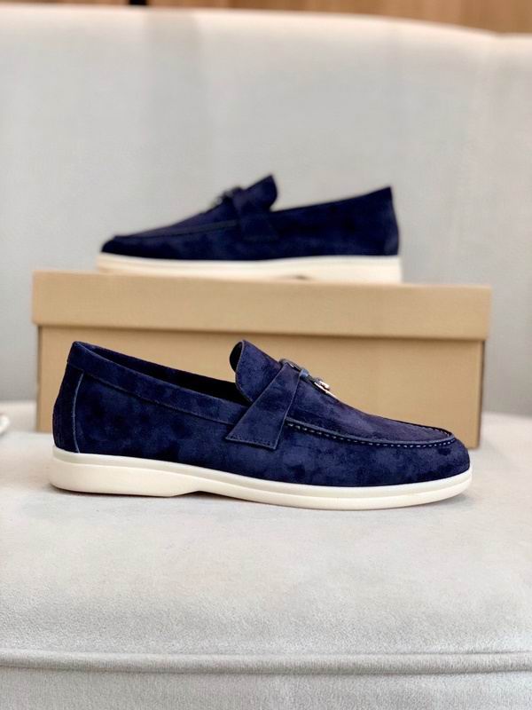 Mocassines Penny de ante azul oscuro