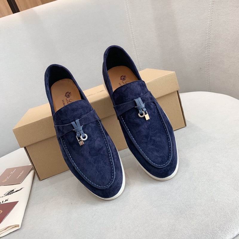 Mocassines Penny de ante azul oscuro