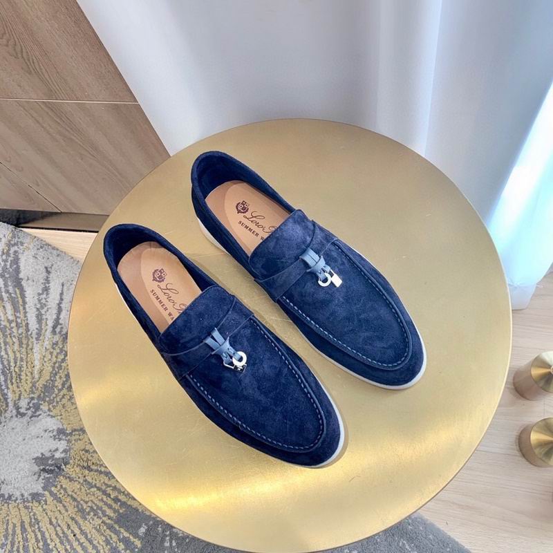 Mocassines Penny de ante azul oscuro