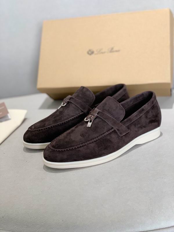 Mocasines Penny de gamuza marrón oscuro