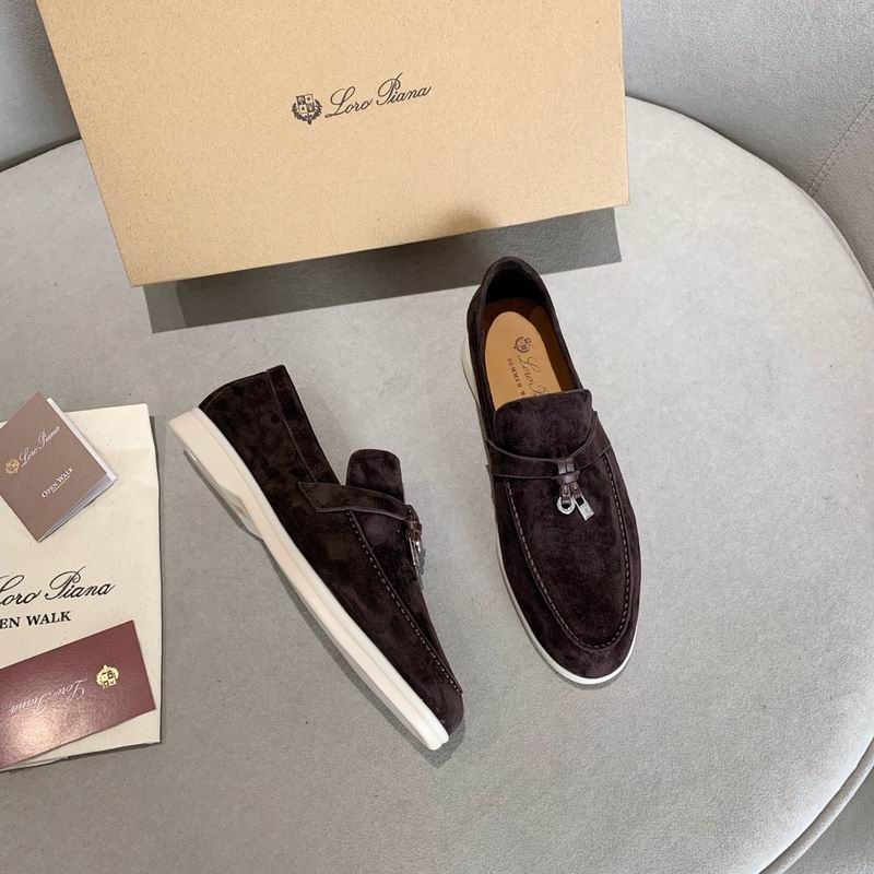 Mocasines Penny de gamuza marrón oscuro