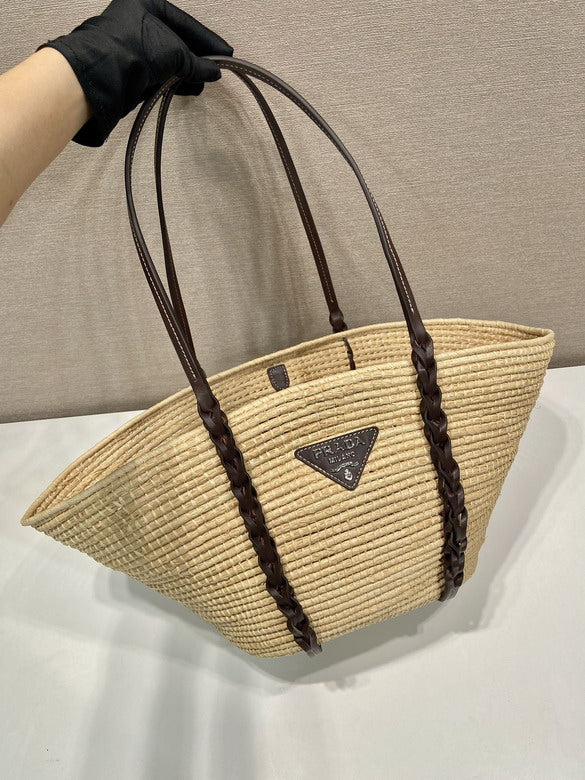 Bolso de playa tejido