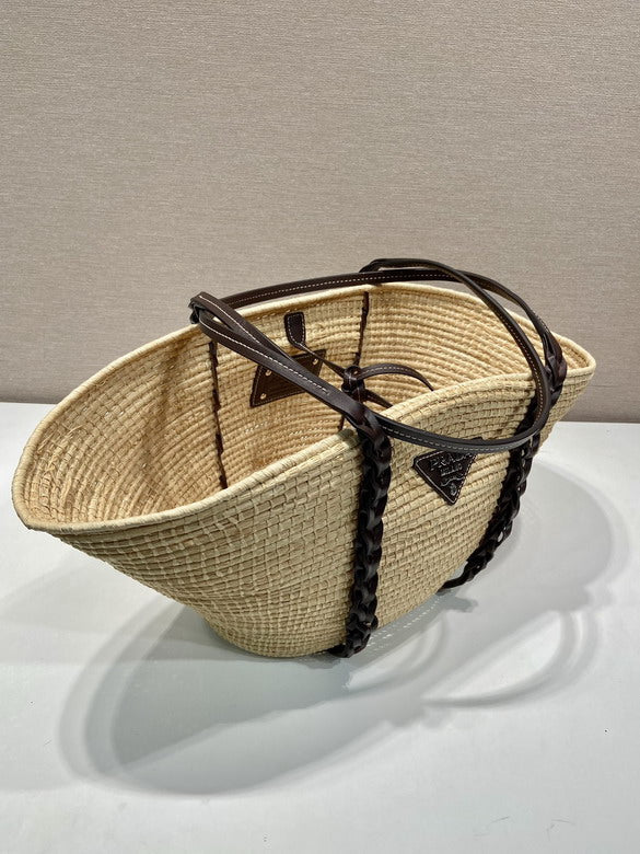 Bolso de playa tejido
