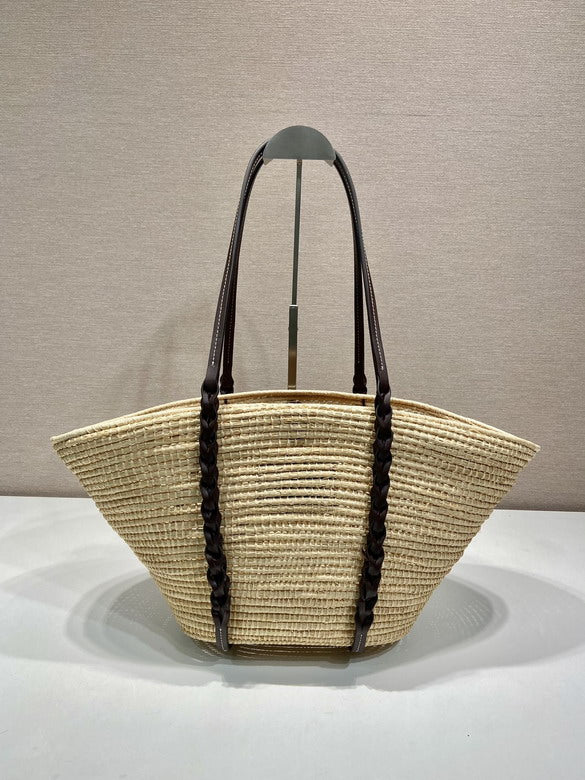 Bolso de playa tejido