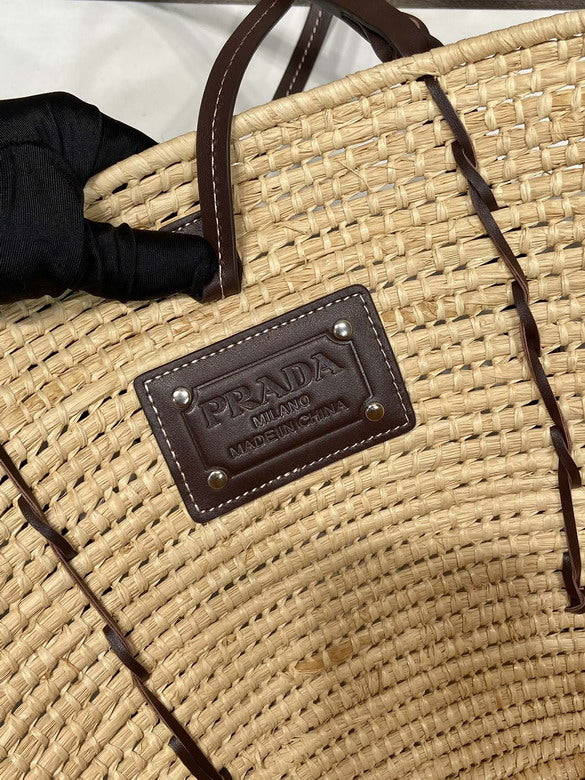 Bolso de playa tejido