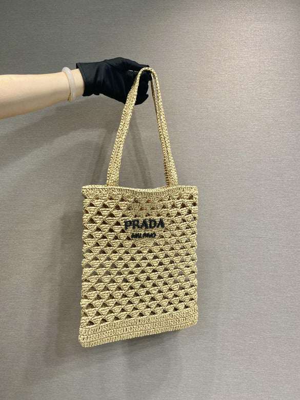 Bolso de playa tejido