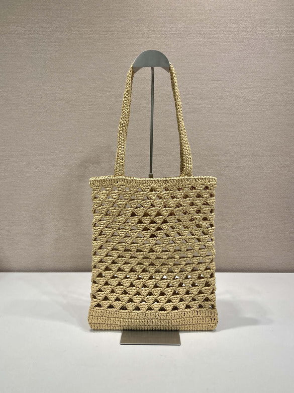 Bolso de playa tejido