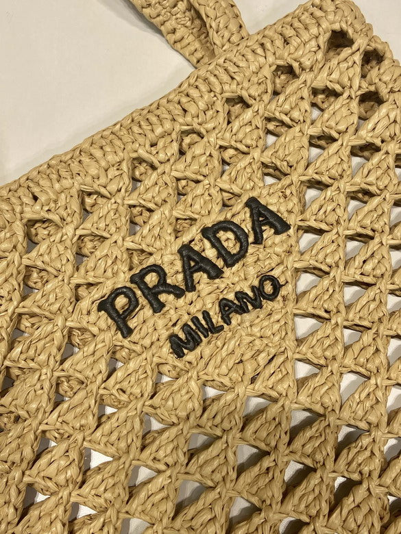 Bolso de playa tejido