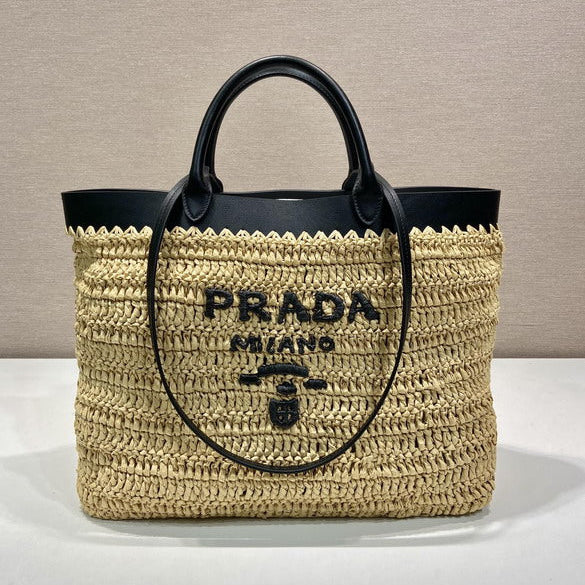 Bolsa de playa tejida