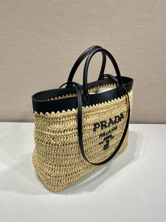 Bolsa de playa tejida
