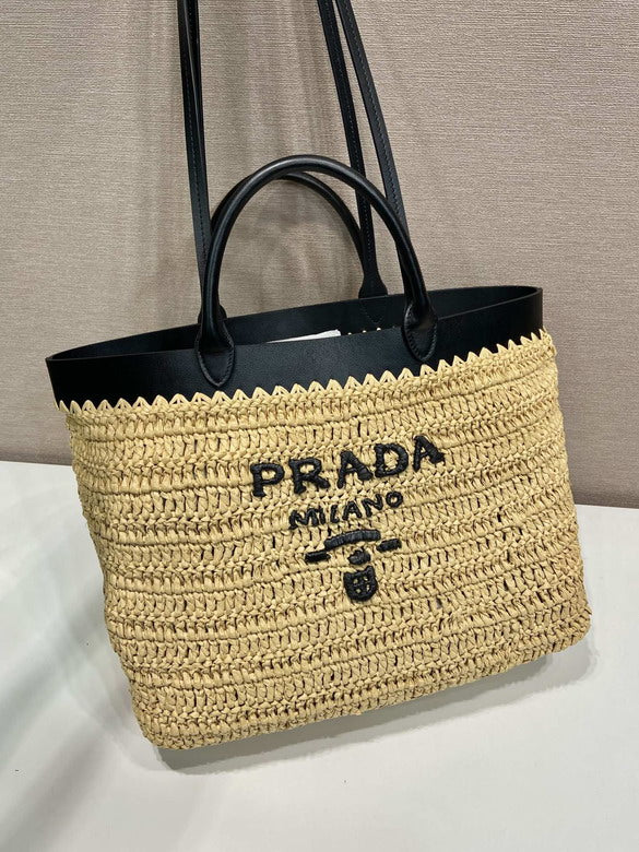 Bolsa de playa tejida