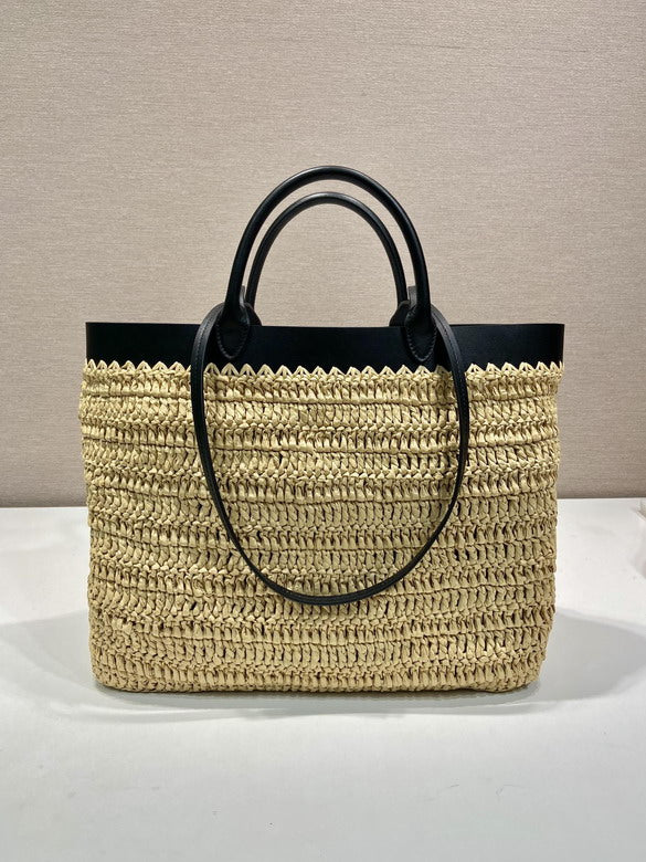 Bolsa de playa tejida