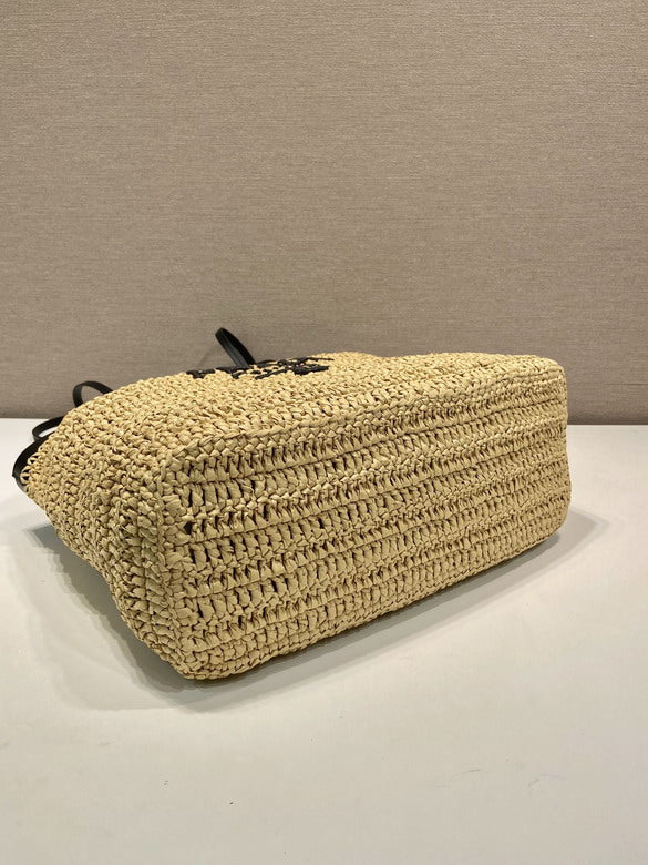 Bolsa de playa tejida