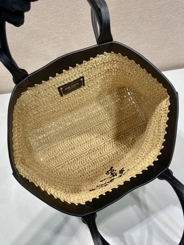 Bolsa de playa tejida