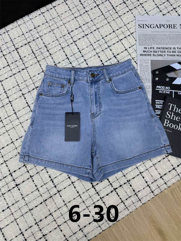 High-waisted shorts