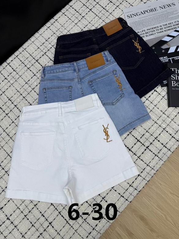 High-waisted shorts