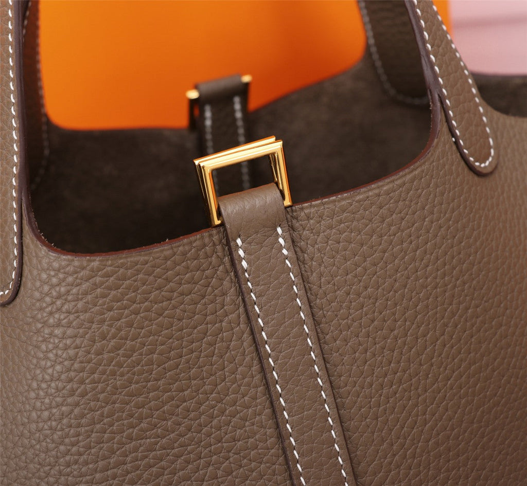 Taupe Bucket Bag