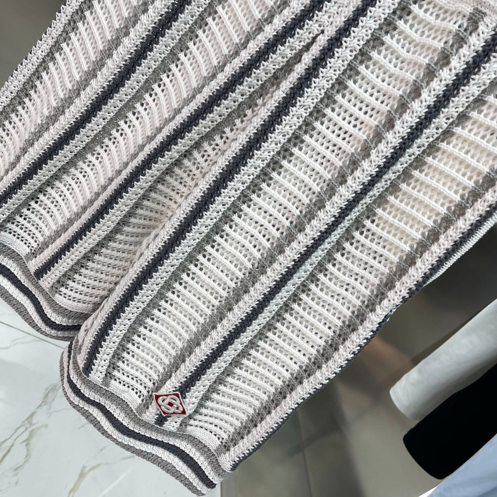 Embroidered Knit Sweater Set – Unisex