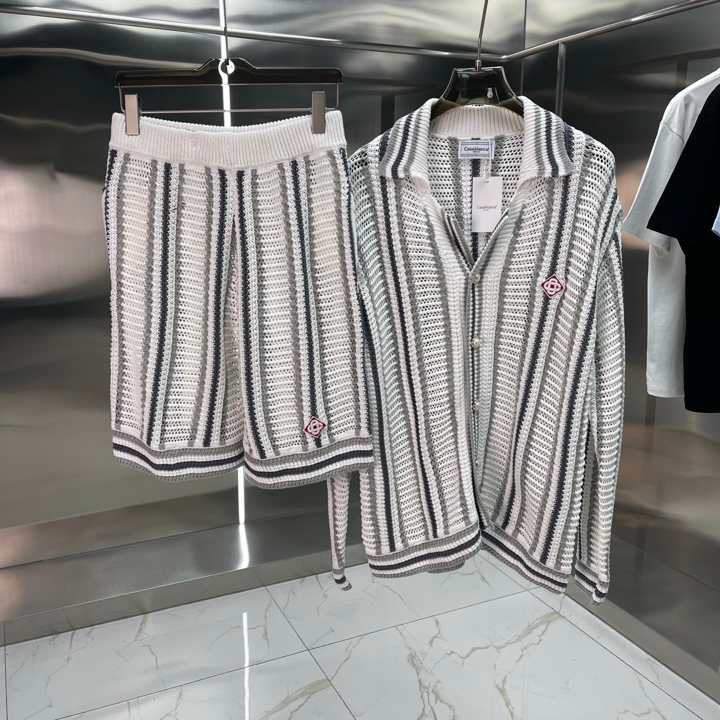 Embroidered Knit Sweater Set – Unisex